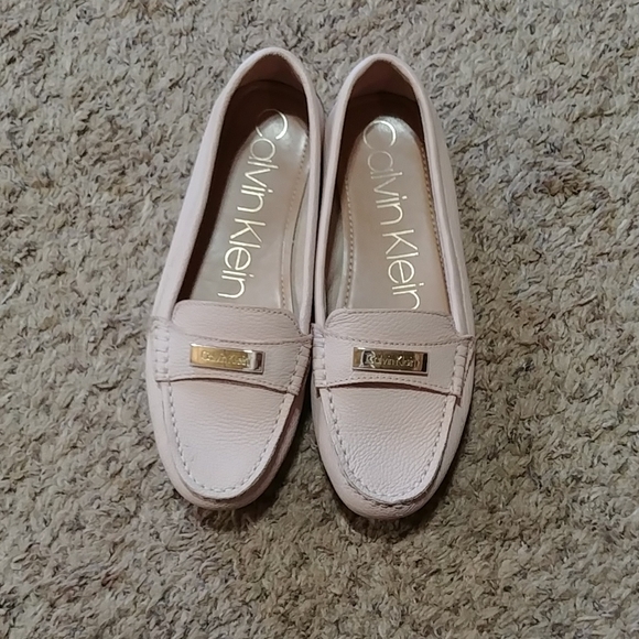 Calvin Klein Shoes - Calvin Klein Light Pink Loafers